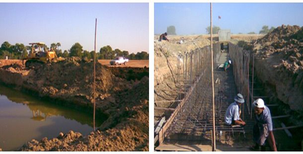 Apartment and Flat construction Site in Yangon City Area